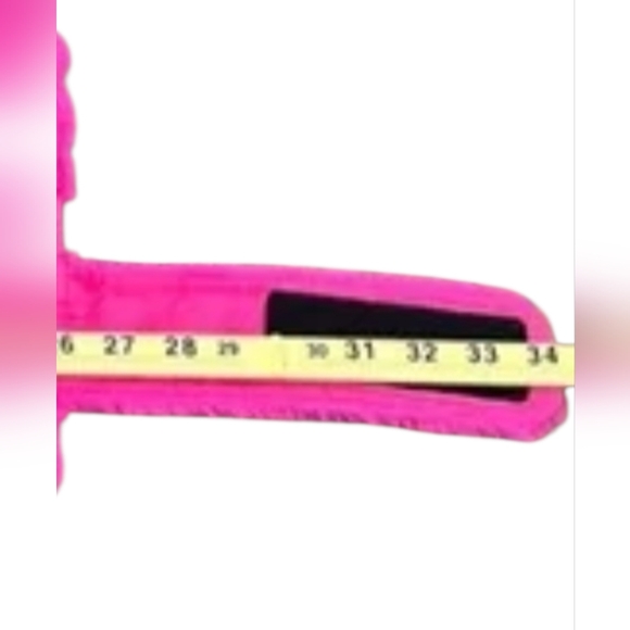 Berkshire - NEW Size Large Vibrant Pink & Black Faux Fur Pet Coat - Picture 10 of 11